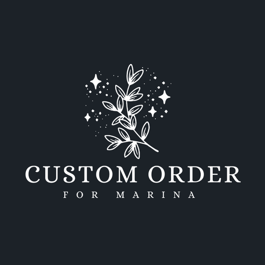 Custom Order for Marina