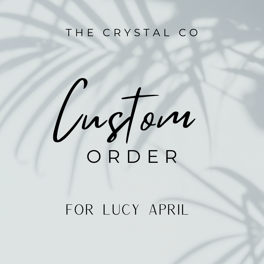 Custom order for Lucy April