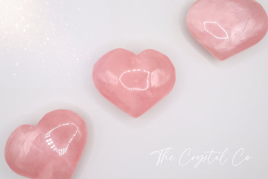 Rose Quartz, Gemstone heart, Heart Shape - Rose Quartz Heart - Heart Gemstone - Loose Stone - Natural Stone - Great Quality