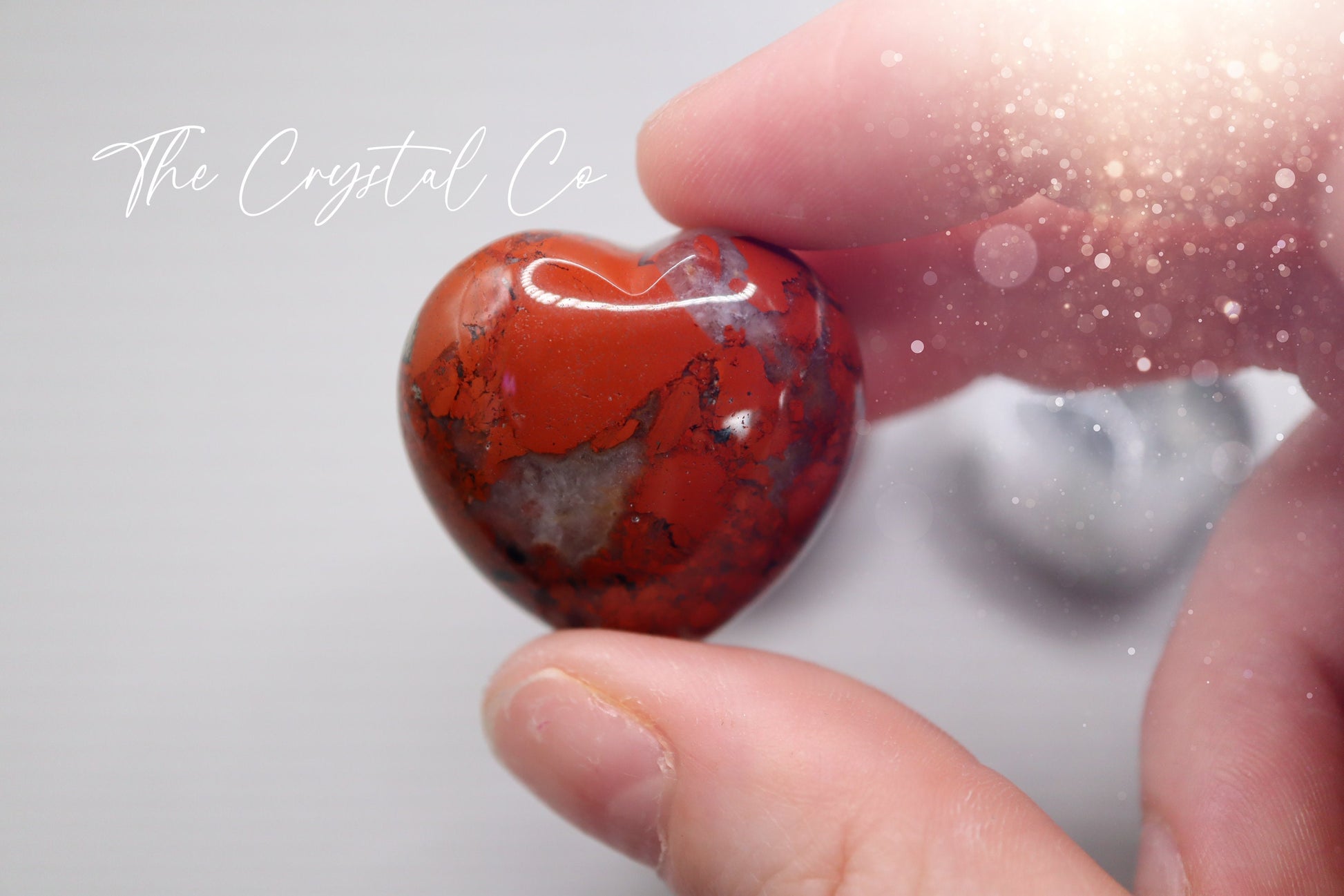 Beautiful, African Bloodstone puffy mini hearts. Beautiful red speckles, and gorgeous patterns. Approximately: Height 3 cm, Width 3 cm, Depth 1.5 cm  Average weight: 20 grams each. Ideal as pocket crystal and little gifts for crystal lovers.