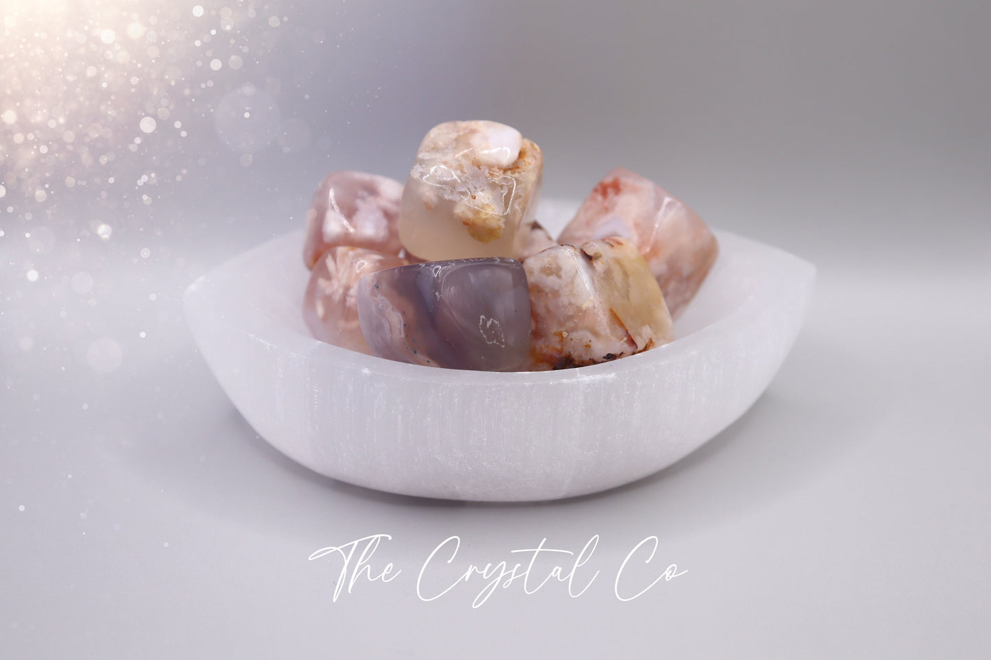 Beautiful Flower Agate / Cherry Flower Crystal Cubes. Some of these little beauties even have little druzy's inside that are full of sparkle. The cubes are full of beautiful colouring and patterns. You will receive one chosen at random. Ideal as pocket crystals and little gifts for crystal lovers.