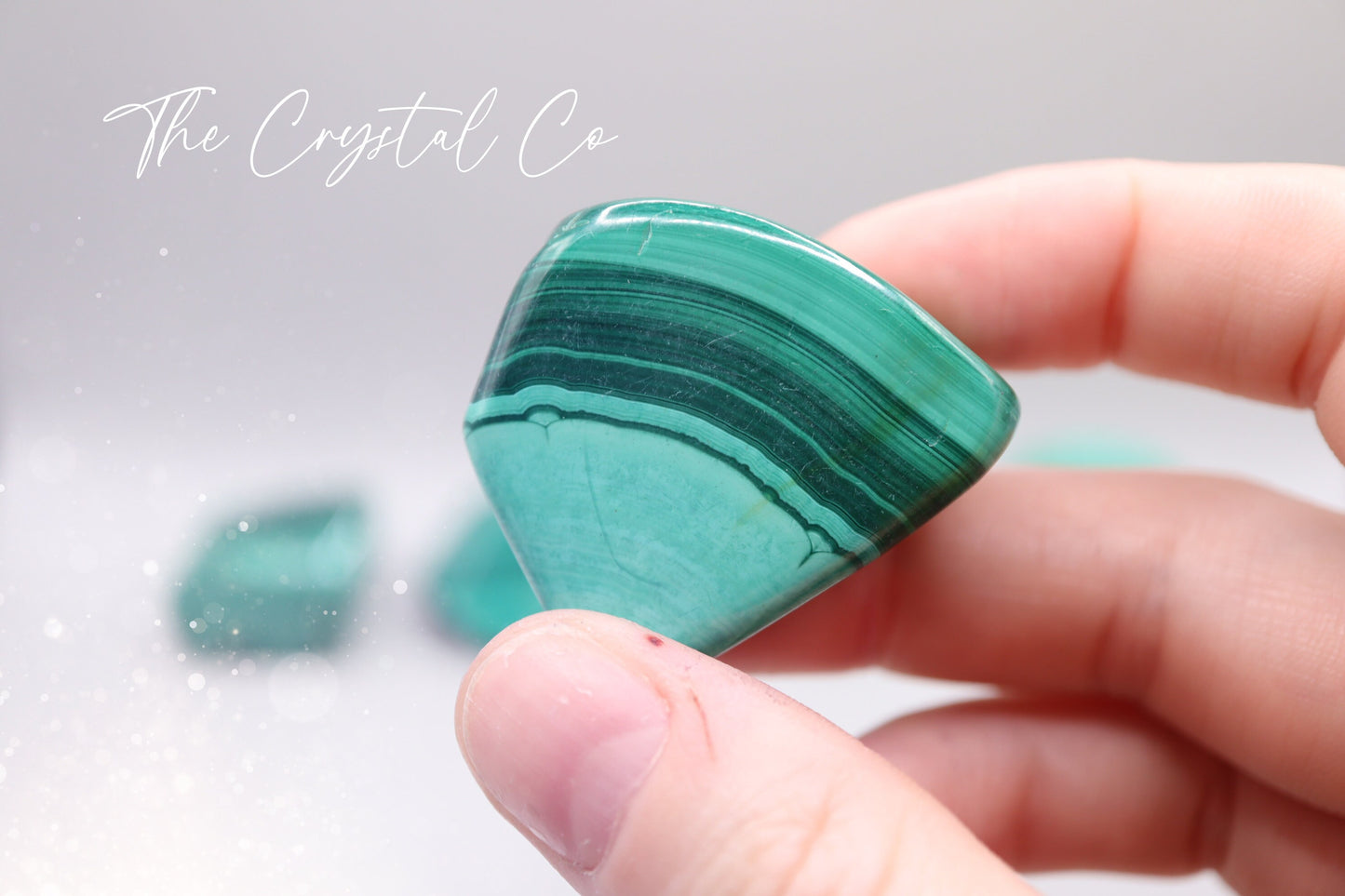 Gorgeous Natural Small and Medium sized Malachite Tumbles - Ideal Pocket Crystals and gifts - For Visualisation and Insight