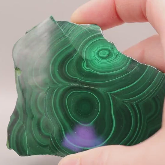 Gorgeous Natural, Polished Malachite Slab, beautiful patterns very pretty, can be used for Visualisation and Insight