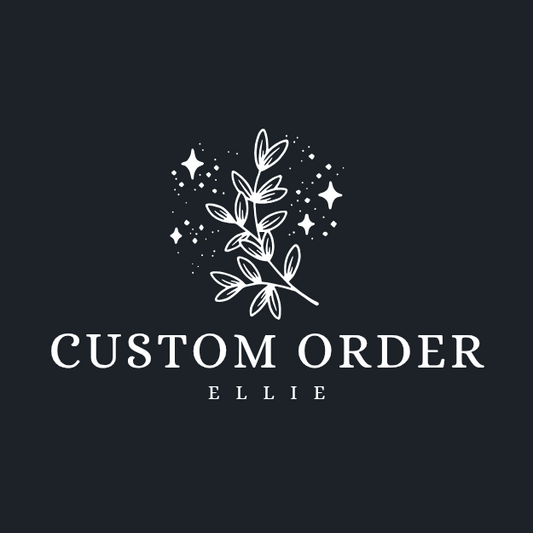 Custom order for Ellie - Lavender rose quartz, sterling silver ring